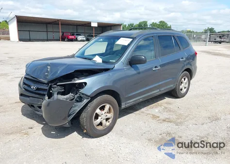 2009 Hyundai Santa Fe Gls z USA, uszkodzony, nr VIN 5NMSG73D59H298747